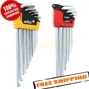 Wiha Tools 66992 22 Piece MagicRing Ball End Hex L-Key Set - Inch - Metric
