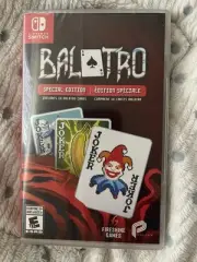 NEW Balatro Special Edition videogame w/ 10 cards Nintendo Switch Fireshine NSW