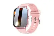 Elosung Single Silicone Strap Pink Smart Fitness Watch With Large Display 24 Sport Modes Heart Rate Monitor & More Smart Watches