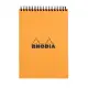 【Rhodia】Classic_A5 上掀線圈筆記本_橫線內頁_ 橘色