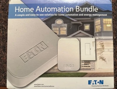 Eaton Home Automation Smart Hub Bundle w/ Two Z-Wave Wireless Switch RF9501D
