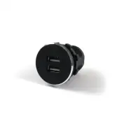 12V Dual USB Port CarCigarette Lighter Socket Plug Outlet 2.1A US rat rods (for: Subaru)