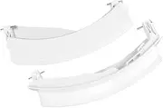 1pc Cylinder Washing Machine Door Handle 9000331939 9000389973 9000534076 Compatible with Siemens Compatible with Bosch Washing Machine Handle Replacement(White)