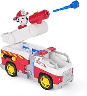 PAW Patrol Fire Rescue: Marshall Rescue Fire Engine with Action Figure & Projectile Launcher & Toy Truck, Kids Toys for Boys & Girls Ages 3 and Up