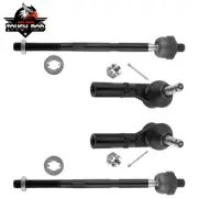 Front Inner Outer Tie Rod End Set of 4 For 05-10 Jeep Grand Cherokee Commander (for: Jeep)