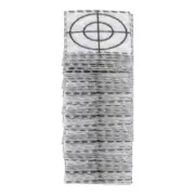 80pcs Survey Reflector Sheets 20mm Self-adhesive Survey Target Mark, White