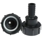 IBC Tank fittings S60X6 Coarse Threaded Cap 1/2'',3/4'',1'' Adaptor/Connector