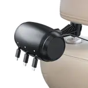 Retractable Rear Seat 3 in 1 Car Charging Station Box for Car Headrest