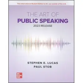 <麗文校園購>The Art of Public Speaking 2023 Release Stephen E. Lucas, Paul Stob 9781266755231