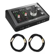Solid State Logic SSL 2+ MKII USB Interface Bundle with XLR Cables SSL2+ MK2
