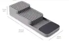 Joseph Joseph 85120 DrawerStore Compact 2-tier Knife Kitchen Drawer Organizer