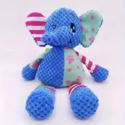 Durable Plush Elephant Dog Toy with Squeaker - Interactive Pet Companion