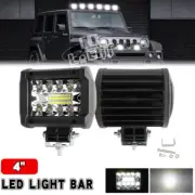4inch LED Work Pods Light Bar Spot Flood Truck Offroad 4WD 4X4 Driving Fog Light