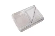 Onkaparinga Polyester Faux Mink Blanket Moonbeam