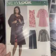 New Look Sewing Pattern 6736 Size 8-18 Uncut