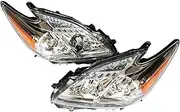 for Toyota for Prius 2010 2011 1.8L Left+Right Side Headlights Halogen Headlamps Assembly Car Accessories A Pair of Left and Right