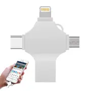 4 in 1 USB Flash Drive Photo Stick USB 3.0 Memory Stick Storage for Photos Backup