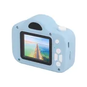 Cartoon Mini Camera, 15 Filters Kids Gift Child Camera 200W Pixels for Kids(Sky Blue)