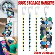 New Locks Sock Tidy Clips Rope Storage Hangers Closet Organizer Laundry Helper