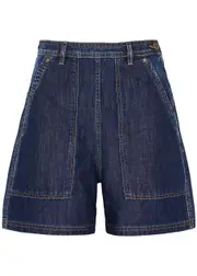 Max Mara Weekend Elicia Denim Shorts - Dark Blue - 14 (UK14 / L) 14 (UK14 / L)