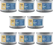 Replacement Filter for Whirlpool Filter, for MSpa Whirlpool Filter Model from 2020, for Mspa Whirlpool Accessories Pool Filter, Compatible with Mspa Filter (Pack of 8)