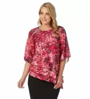 Liz Jordan stunning Top RRP $149, new with tags, great colours (10,12,14)