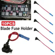 Add A Circuit Fuse Tap Car Mini Blade Fuse Box Holder 12V Low Profile AUS