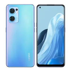 OPPO Reno7 8G/256G 6.4吋 5G 旗艦手機_星雨藍【贈64G記憶卡】