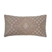 Bambury Home Decor Decorative Lottie Rectangle Cushion Woodrose Cotton