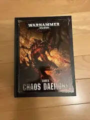 Warhammer 40K Codex Chaos Daemons 8th Edition 2018 Hardback OOP Rulebook