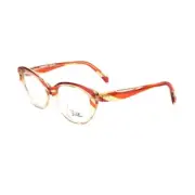 Emilio Pucci EP2686692 Women Red Optical Frame Plastic Spotted Oval Eyeglasses