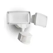 38W 3500 Lumen LED Motion Activated Integrated Dual-Head Floodlight Outdoor w...