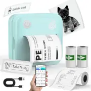 Label Maker Portable Thermal Label Printer Bluetooth Label Maker Machine Mini