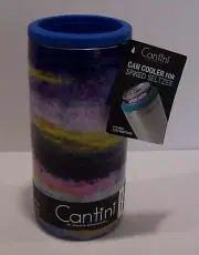Cantini Slim Can Cooler for 12oz Slim Cans GEODE ~ NWT