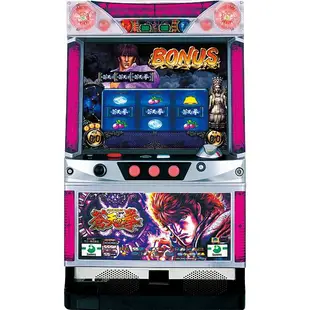 日本原裝機台SLOT 斯洛北斗神拳-蒼天之拳一代-五號機大型家用電玩遊戲機插電即玩拉霸機)非小鋼珠PUB酒店個人遊戲空間