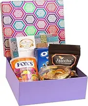 Jaiccha Ghasitaram Diwali Gifts - Diwali Gifts Gourmet Hamper Box of 5 Goodies with Assorted Bites Box