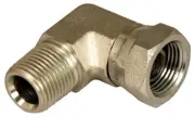 Apache Brass 3/8 in. D X 3/8 in. D Hydraulic Adapter 1 pk (Pack of 4)