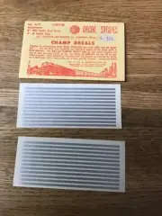 HO Champ Decals S-77 Aluminum Stripes