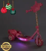 NEW Disney Princess Light Up Bubble Scooter Multi colour. FREE DELIVERY!
