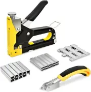 Staple Gun,3 in 1 Heavy Duty with Staple Remover and 3000 Staples,Stapler Gun He
