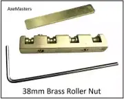 HEIGHT ADJUSTABLE Brass Roller Nut handmade for EPIPHONE RUMBLEKAT Bass Guitar