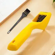 Pottery Shaper Tool with Cleaning Brush Clay Tool Hand Rasp Plane Polish Shaper