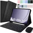 Bluetooth Keyboard Mouse Case For Samsung Galaxy Tab A9+ Plus/A8/S7/S8/S9/S10 FE
