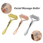 Metal Roller Gua Sha Facial Beauty Face Massager Eye Neck Body Anti Ageing To _t