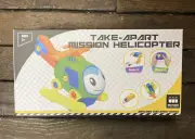 NEW TGI Think Gizmos Take Apart Mission Helicopter Toy Set Build Drive