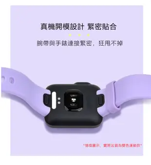 小米手錶超值版雙色運動防水矽膠替換錶帶腕帶 (3.5折)