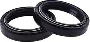 43x55x9.5/10.5 Oil Seal Dust Cover for FZS10 FZ1 YZF1000 YZF-R1 YZF-R1V YZF R1 R1V 1000 VMX1200 V-Max 1200(2pcs Oil Seal)