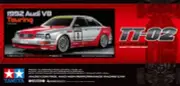 Tamiya 58699 1/10 RC Car TT-02 Chassis Audi V8 Touring Quattro DTM 1992 Kit