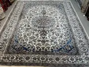 Extra Large Oriental Persian Hand made Knotted Wool Rug Carpet Floor 300x400