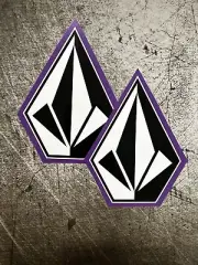 VOLCOM STICKERS 5” Skateboard Sticker Surf Snowboard RVCA Quiksilver VOLCOM STON